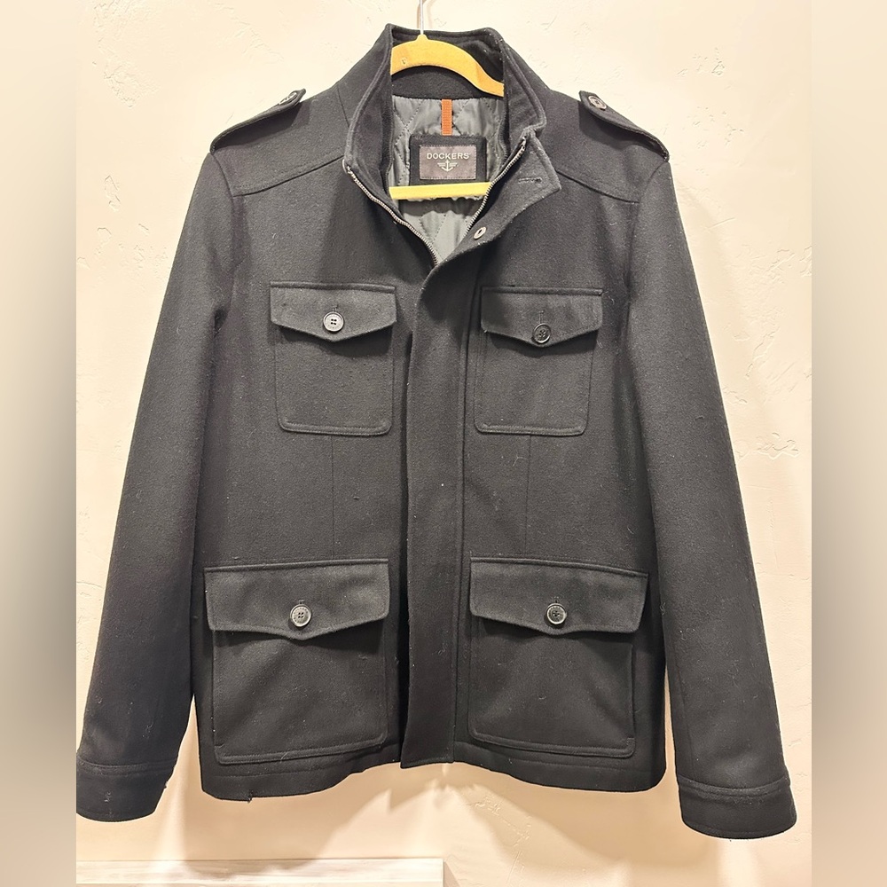 Men’s Dockers wool Blend coat